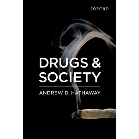 Drugs & SOCIETY Hathaway Book Non-Fiction University Text - Picture 1 of 4